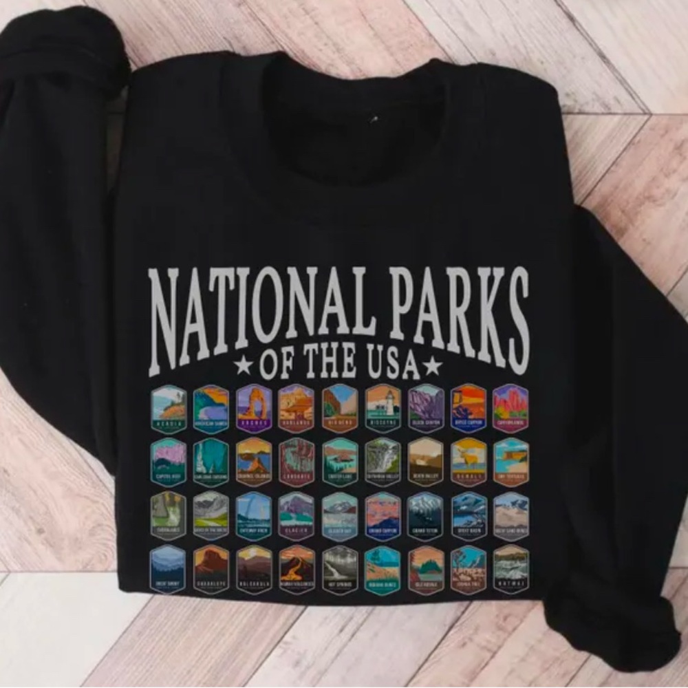 National Parks of the USA Pullover